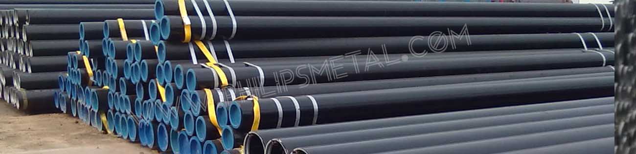 Photograph Of Carbon Steel Pipe type a106 Grade C Carbon Steel Seamless Pipe Tube in Mumbai