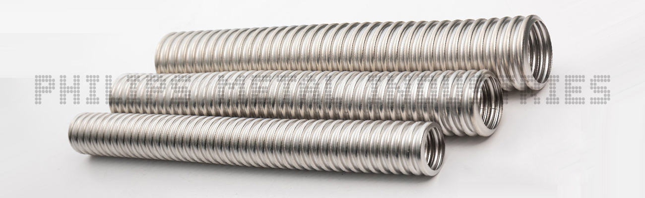 Stainless Steel 316L Corrugated Tubes
